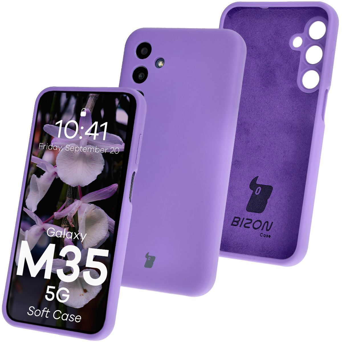 Silikonowe etui Bizon Soft Case do Samsung Galaxy M35 5G